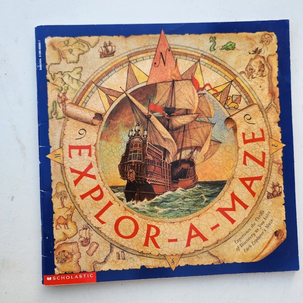 Explore a Maze Explorers Paperback Book World History Social Studies 97807613028